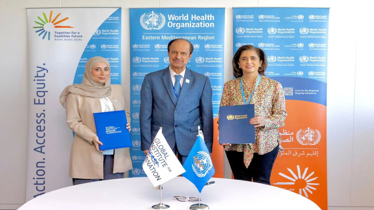 معهد عالمي ومنظمة الصحة العالمية تتعاونان لمواجهة الأمراض في شرق المتوسط